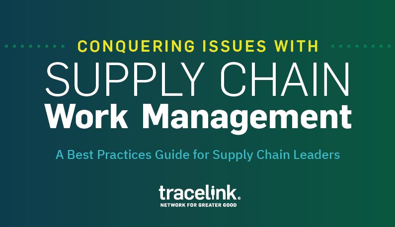 Supply Chain Work Management eBook Cover