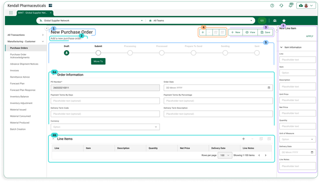New page type with Add Collection Row push panel