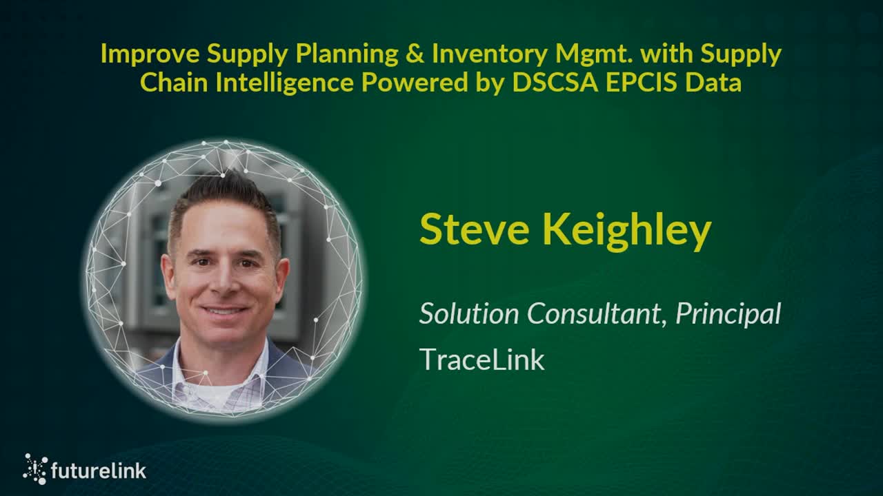 Improve Supply Planning and Inventory Management with Supply Chain Intelligence Powered by DSCSA EPCIS Data