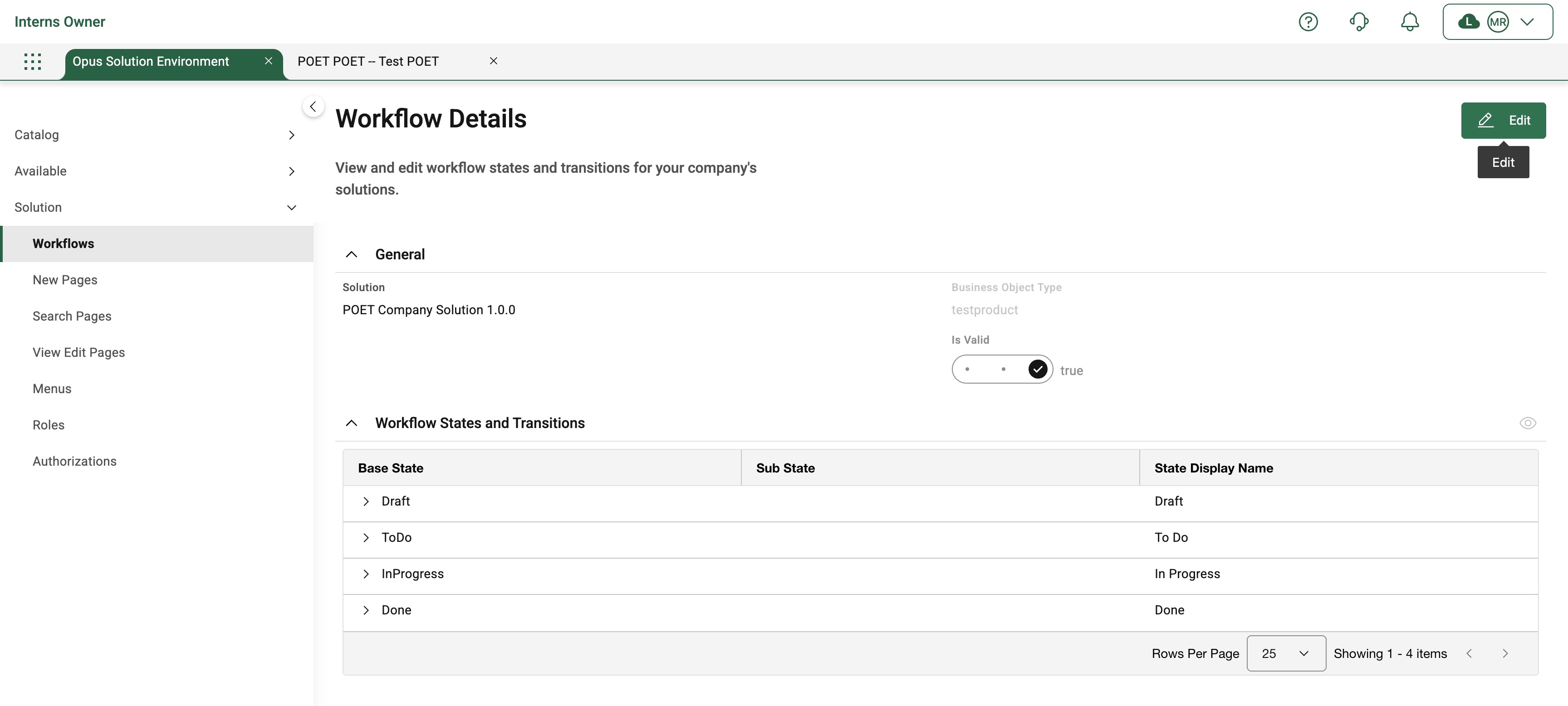 enable workflow customization options
