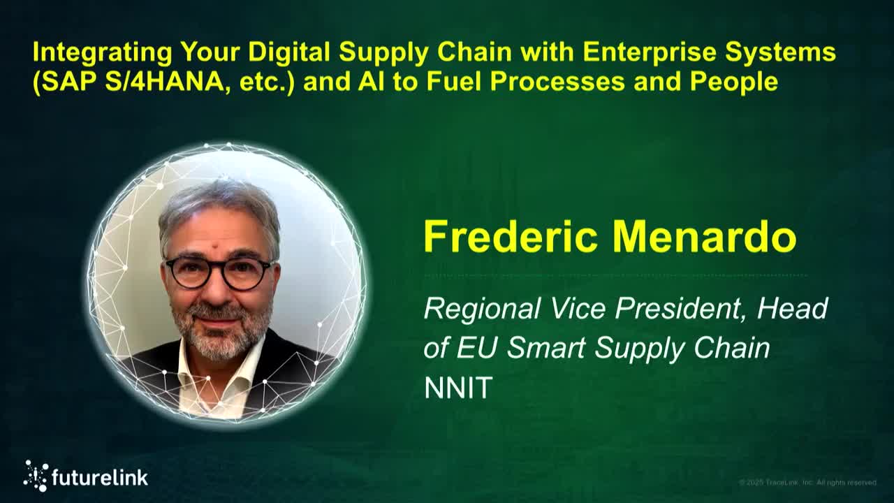 Integrating Your Digital Supply Chain with Enterprise Systems (SAP S/4HANA, etc.) and AI to Fuel Processes and People