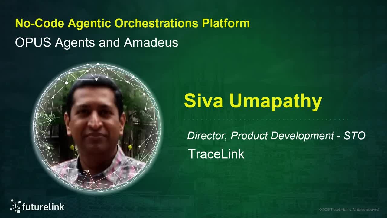 No-Code Agentic Orchestrations Platform: OPUS Agents and Amadeus