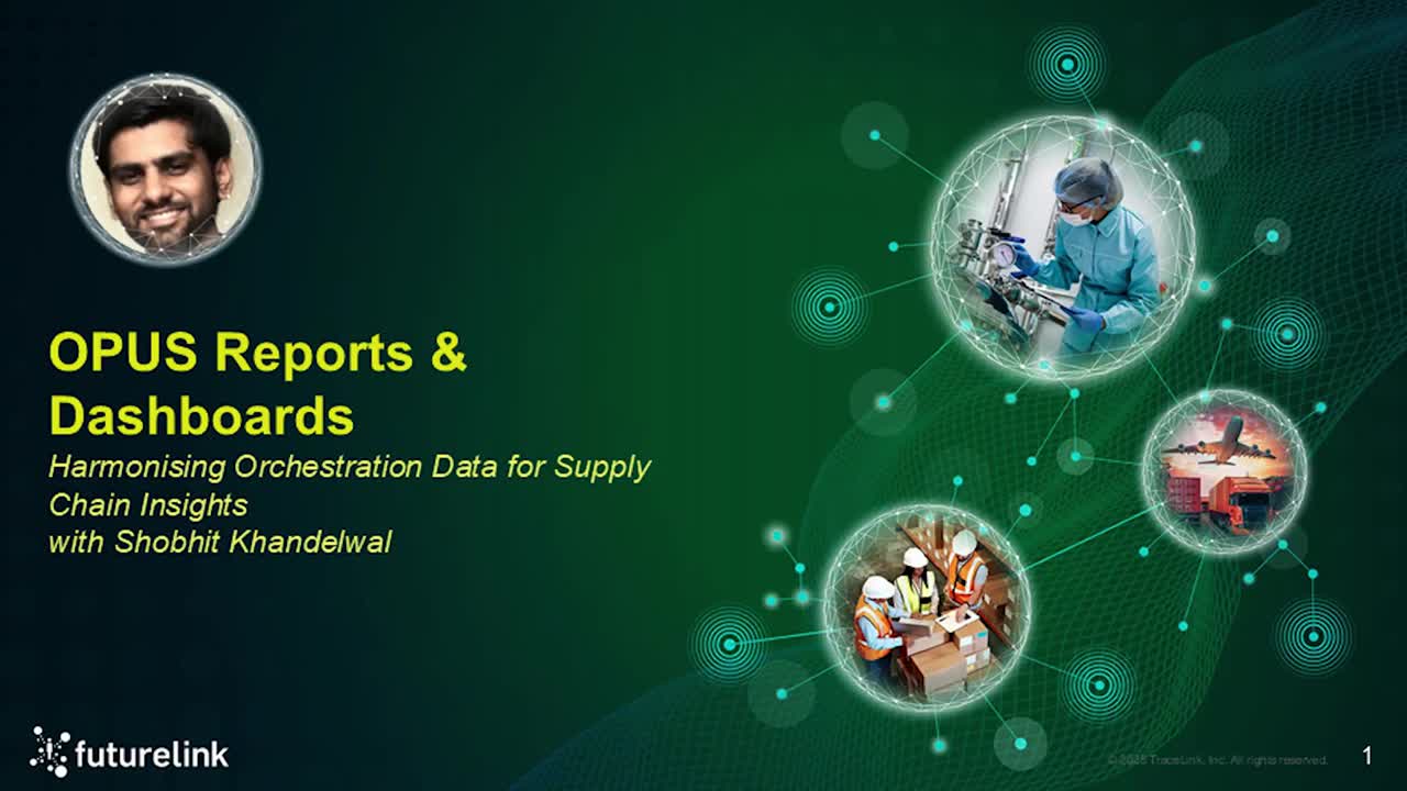 OPUS Reports and Dashboards: Harmonizing Orchestration Data for Supply Chain Insights
