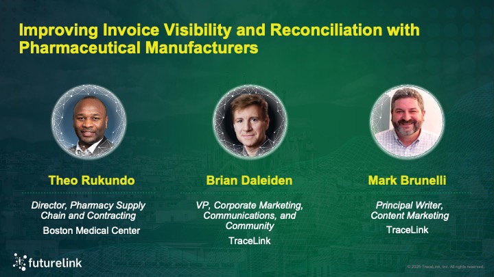 Improving Invoice Visibility and Reconciliation with Pharmaceutical Manufacturers
