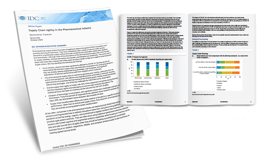 IDC’s Pharmaceutical Supply Chain Agility Threat Assessment