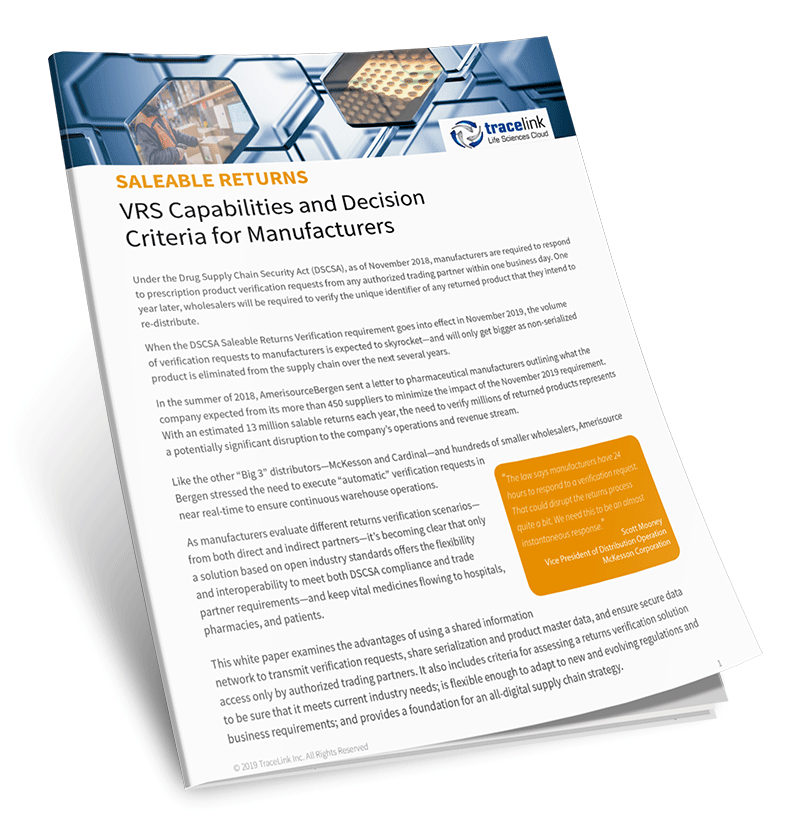 Cover of VRS Capabilities Whitepaper