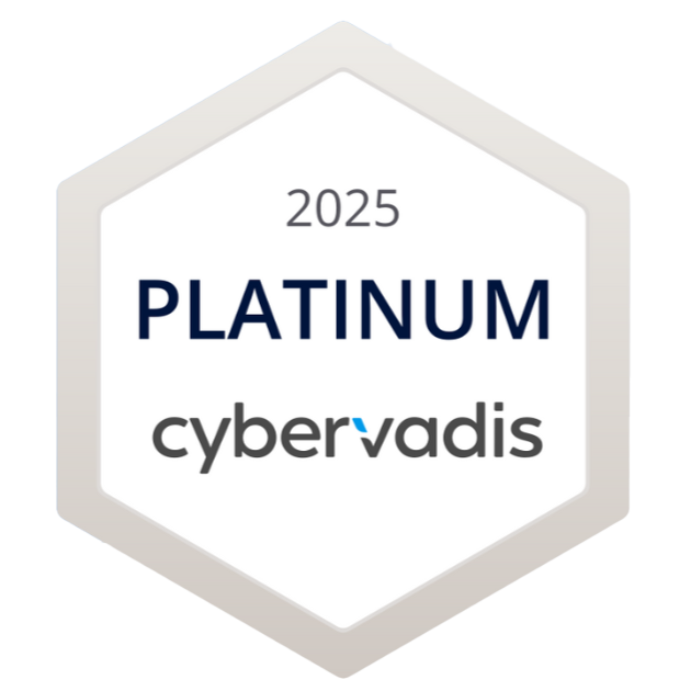CyberVadis Platinum 2025