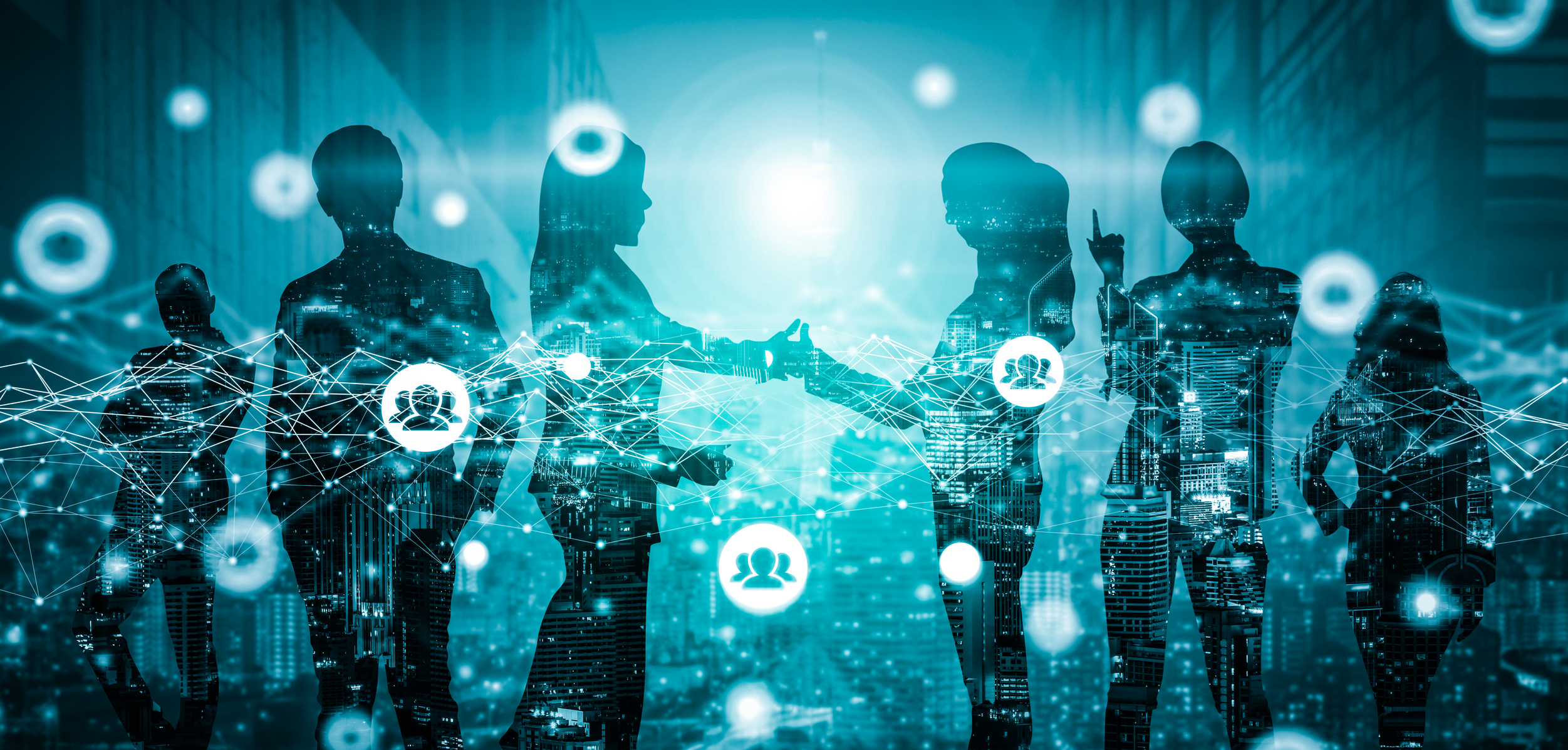 Partner Ecosystem Band — partners network bg