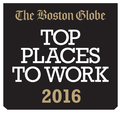 The Boston Globe Top Places to Work 2016