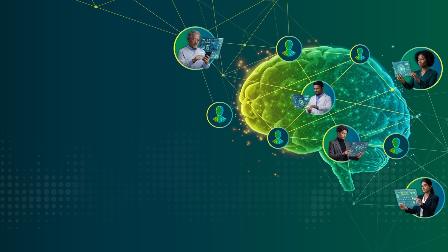 Ai Mode Band — hero agentic network