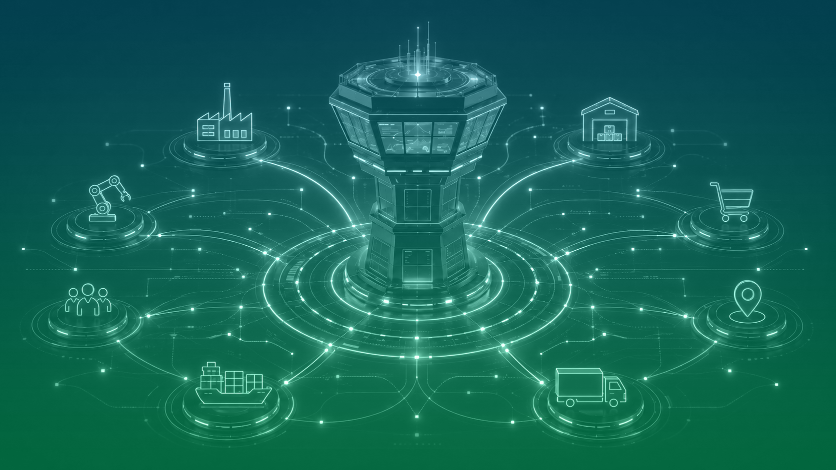 Workflow Equation — control tower network