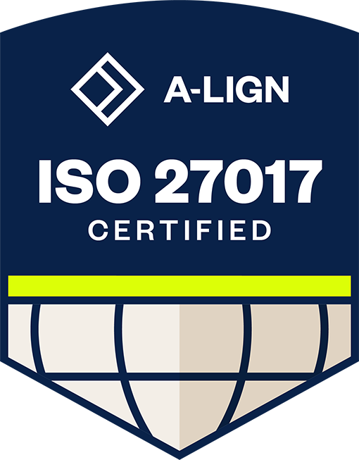 ISO 27017 Certified — A-LIGN