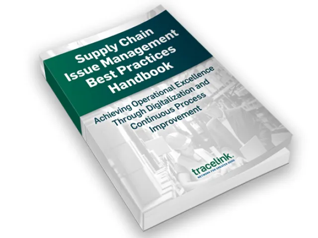 Supply Chain Issue Management Handbook Cover Image