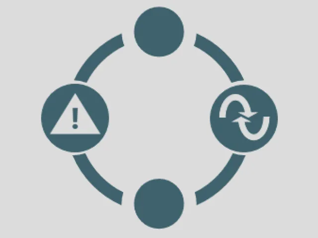 Optimizing with Supply Chain Work Management Icon