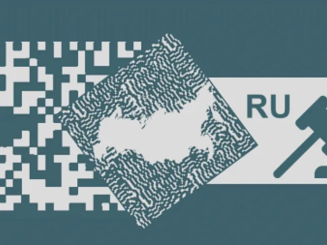 Russia Crypto Codes Icon