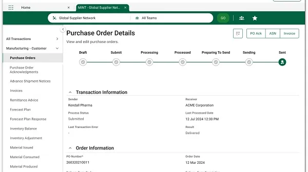 User Experience - View / Edit Transaction Page